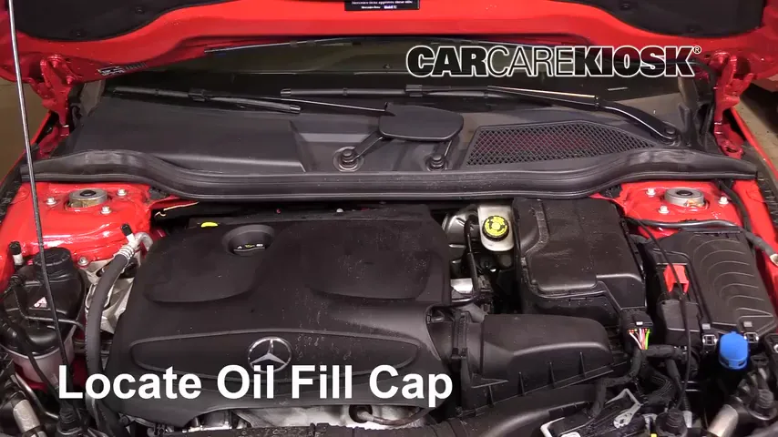 2018 Mercedes-Benz CLA250 4Matic 2.0L 4 Cyl. Turbo Oil